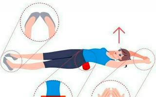 Японская гимнастика для похудения с валиком для спины